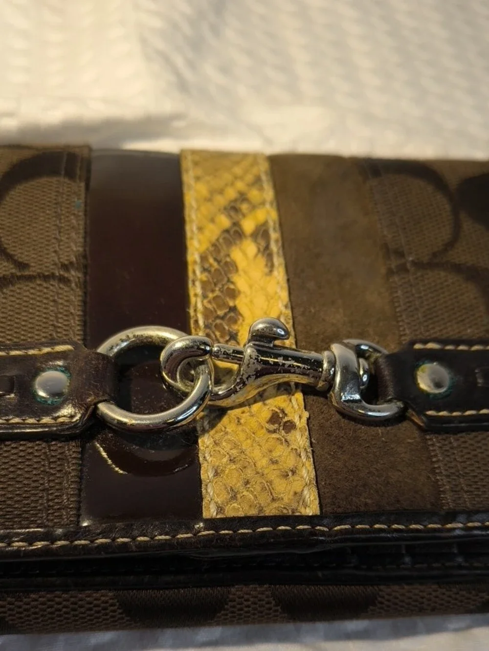 Coach signature wallet